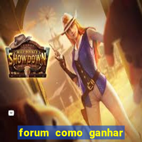 forum como ganhar na loteria